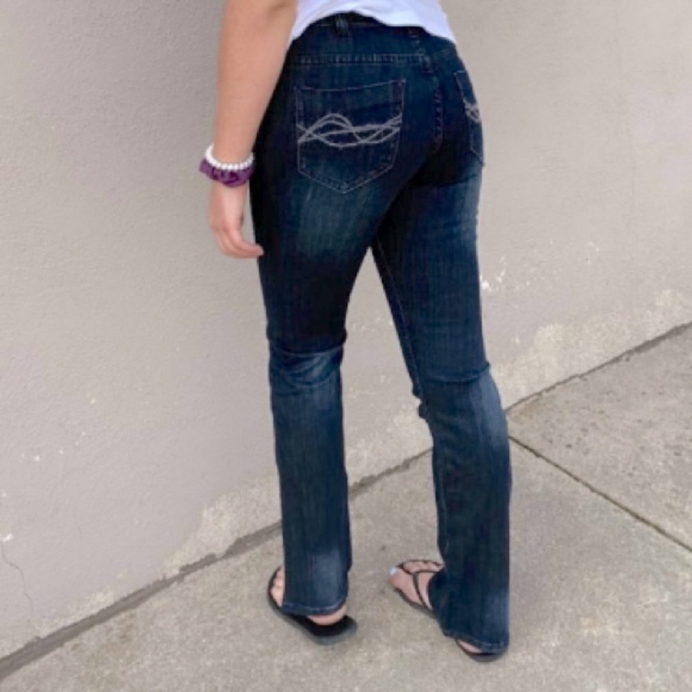 Cowgirl Tuff Forever Tuff Natural Relaxed Bootcut Jeans